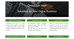 Desktop Screenshot of christophherr.com